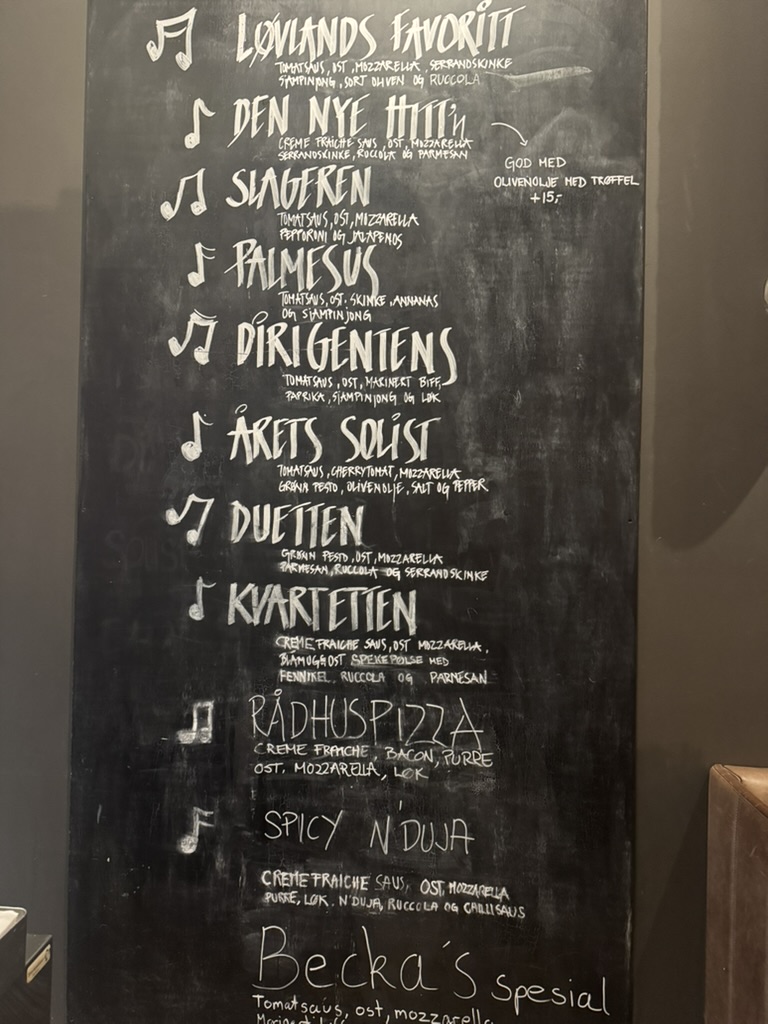 Menyen til Rådhuscaféen