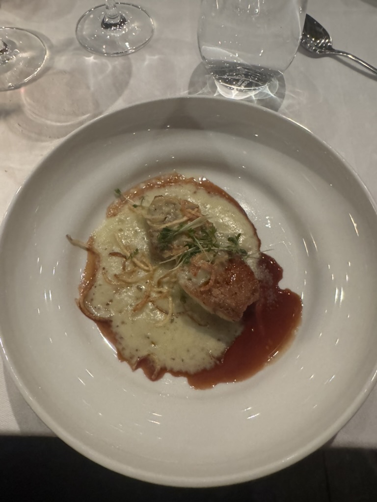 Gnocchi med kongekrabbe